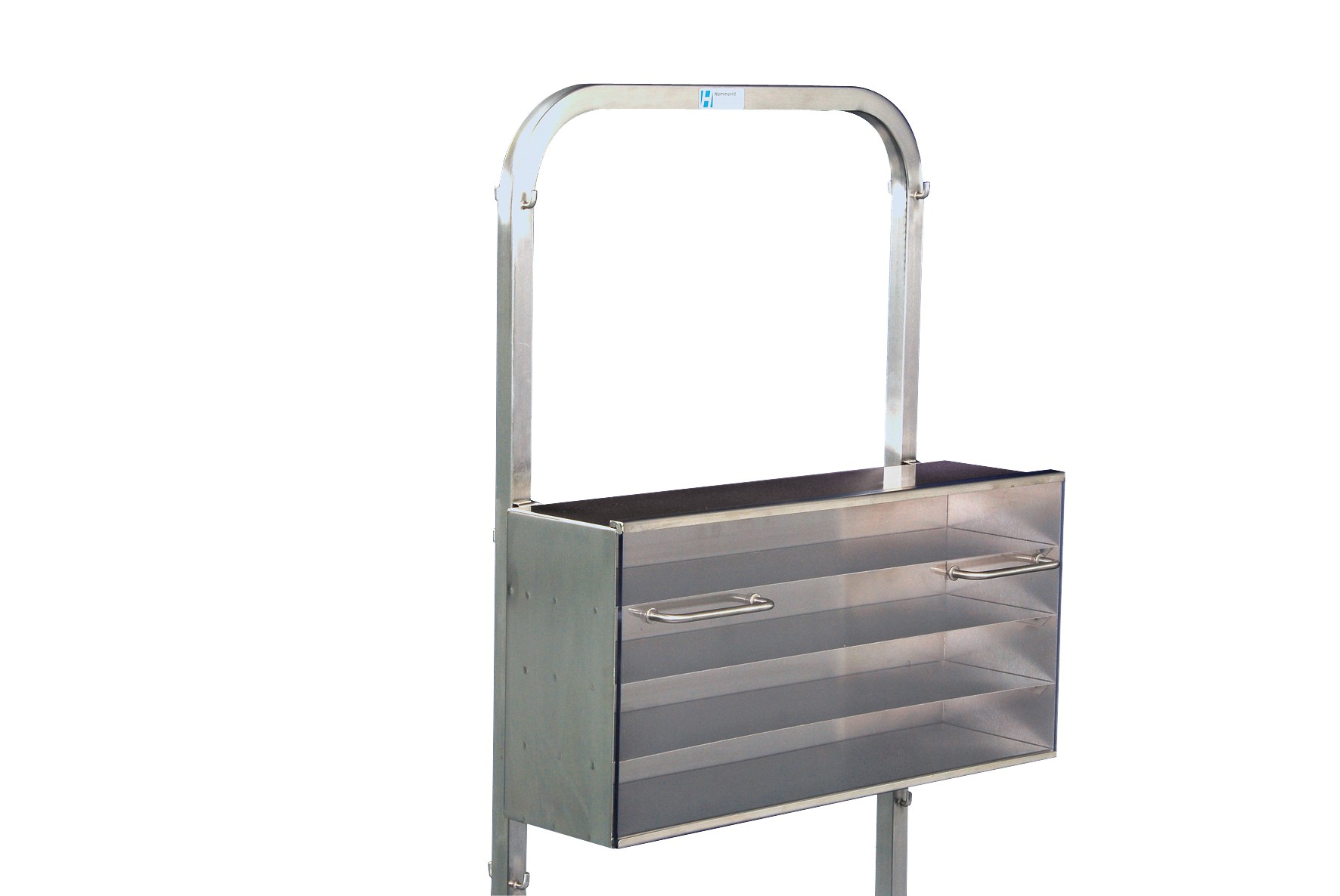 Nahtmaterialablage mit PETG-Abdeckung