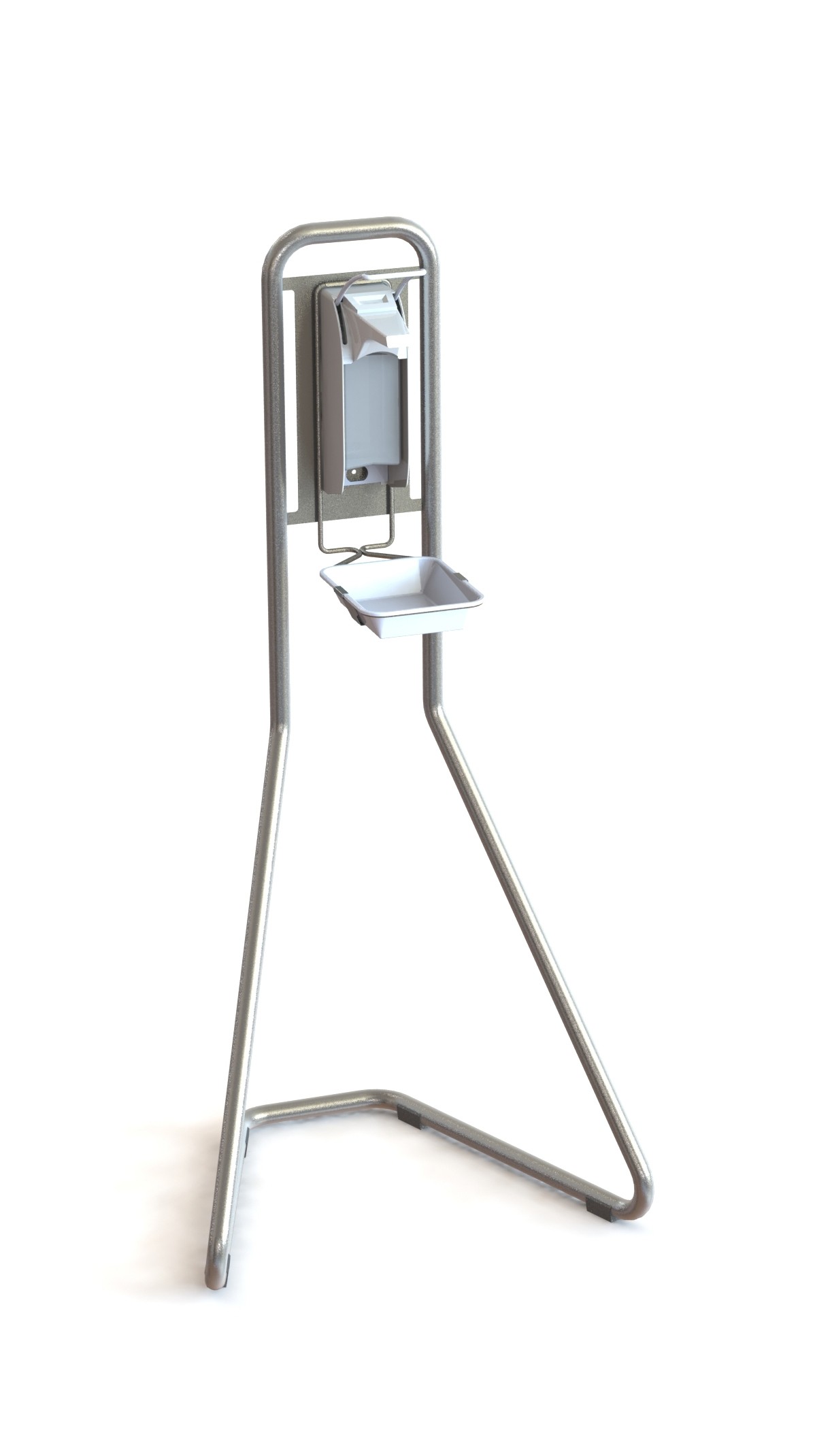 Bild zeigt HYG STAT TUBE-HMW2T mit Spender und Wanne