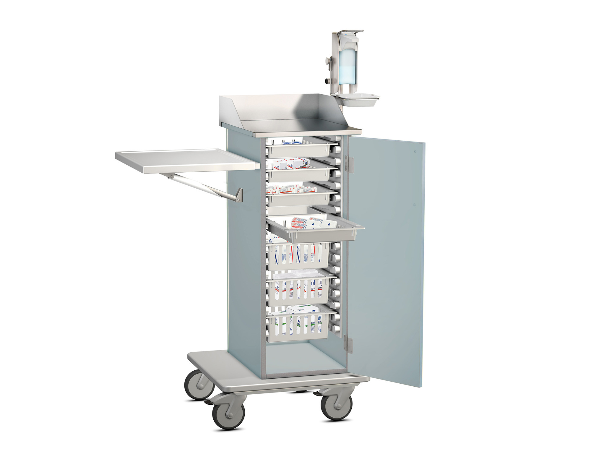 Pflege- und Orgawagen