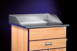 Edelstahl-Top, aufgekantet Serie PX1