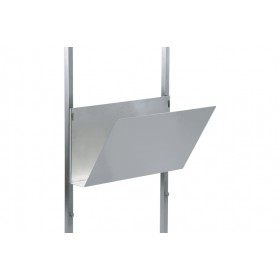 Papierablage, Edelstahl 560*250*300 mm (B*T*H)