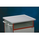 ABS-Top, flat, light grey for fold down side shelf
