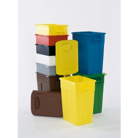 Plastic bin  grey
