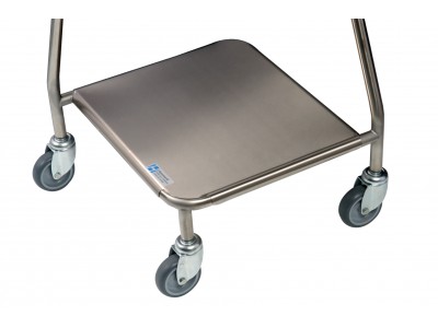 Bild zeigt Bodenplatte aus Edelstahl